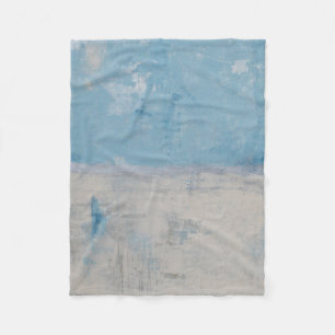 Silver Aura Fleece Blanket