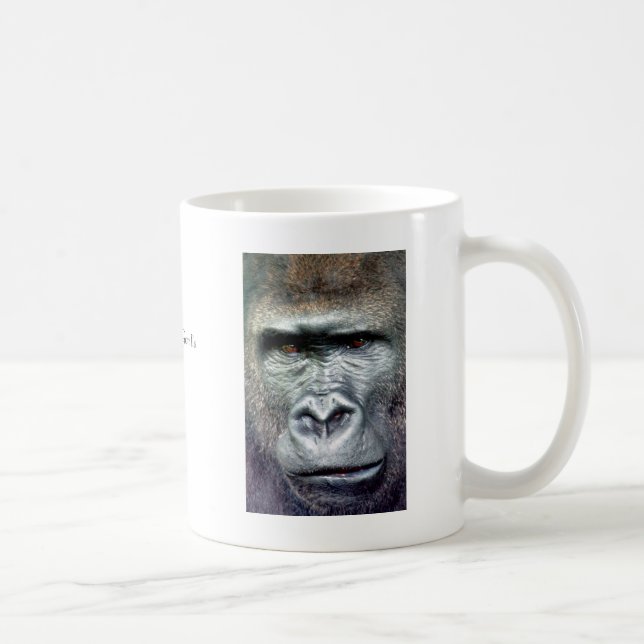 Silver Back Gorilla II Coffee Mug (Right)