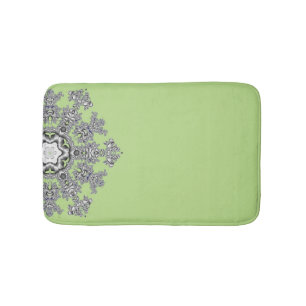 Silver Bath Mat