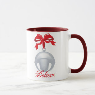 Silver Bell Believe Mug