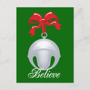 Silver Bell Believe Postcard