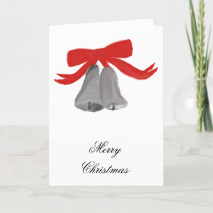 Silver Bells Christmas Card