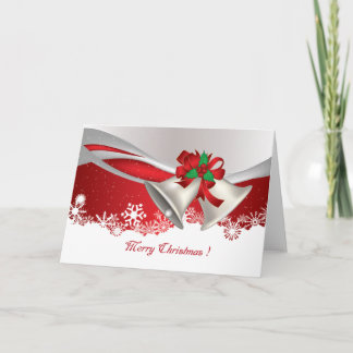 Silver Bells Christmas Card