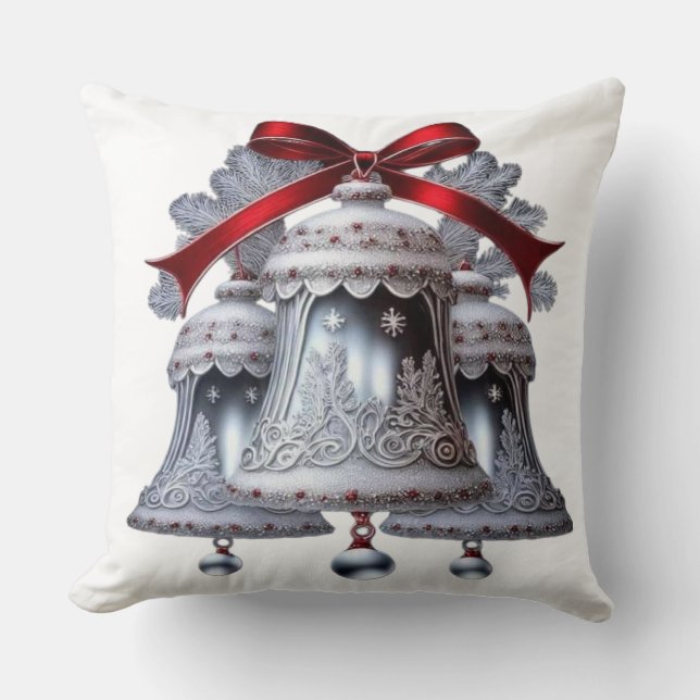 Silver bells  cushion (Front)