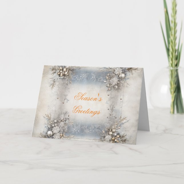 SILVER BELLS HOLIDAY CARD (Front)