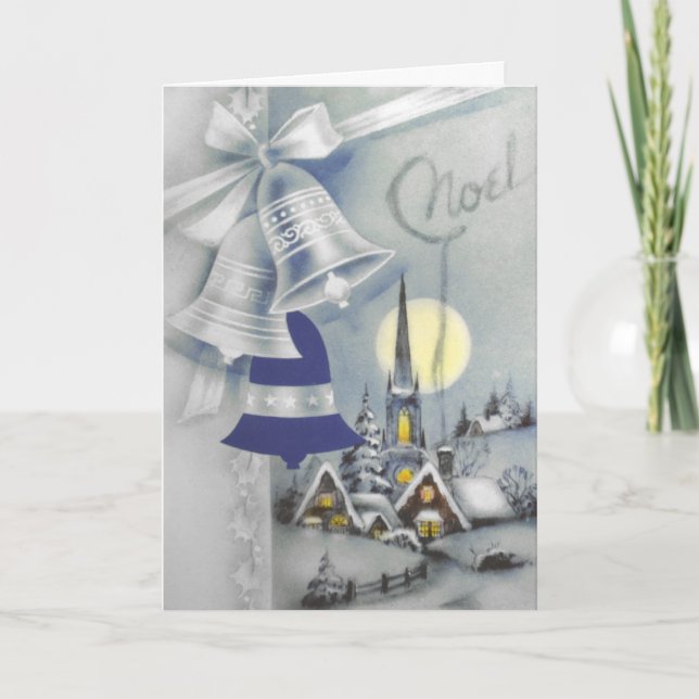 Silver Bells Holiday Card (Front)