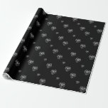 Silver Bells Wrapping Paper<br><div class="desc">Feel free to add your own words/picture/background colour to this product via Zazzle's great customisation tools!</div>