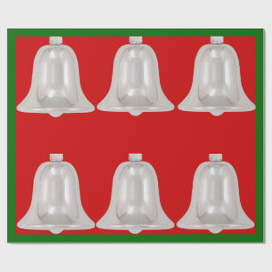 Silver Bells Wrapping Paper
