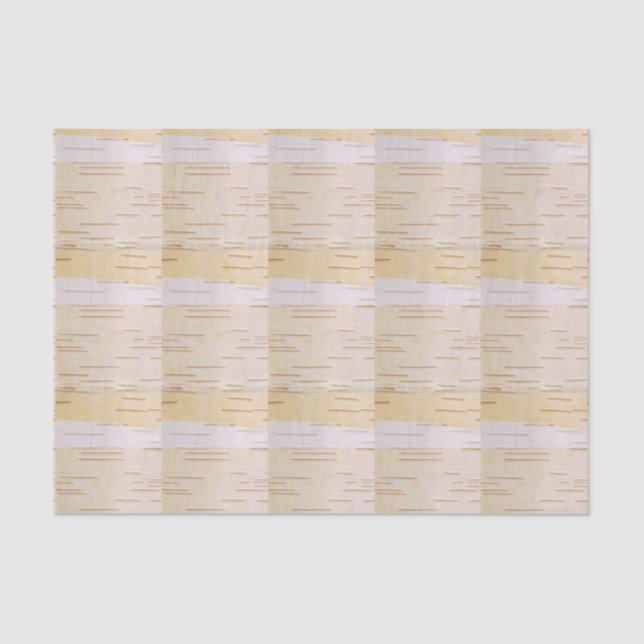 Silver Birch Bark Tissue Paper (Front)