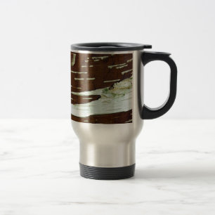 Silver Birch Natural Tree Bark Travel Mug