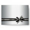Silver Black Ribbon