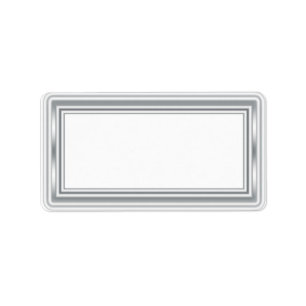 Silver Blank Address Labels