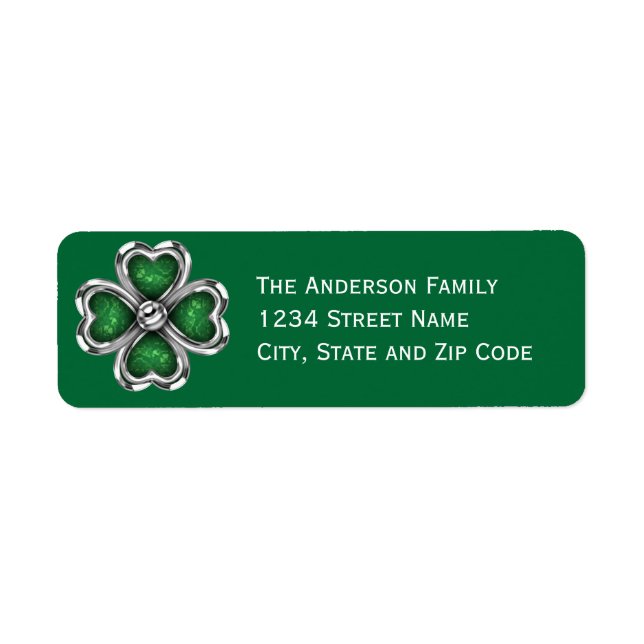 Silver Bling St. Patrick's Day (Front)