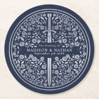 Silver Blue Royal Mediaeval Sword Wedding