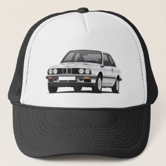Silver BMW 3 series (E30) Trucker Hat