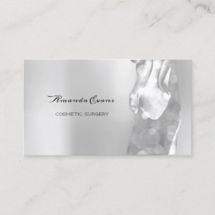 Silver Body Venus Cosmetic Surgery Cosmetology Appointment Card