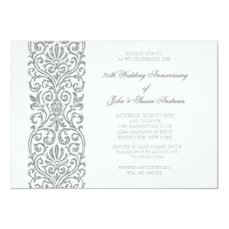 25th wedding anniversary invitations