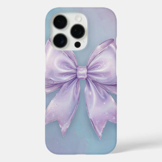 Silver Bow iPhone 16 Pro Case