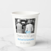 SILVER bow cheers to 60 years anniversary wedding 