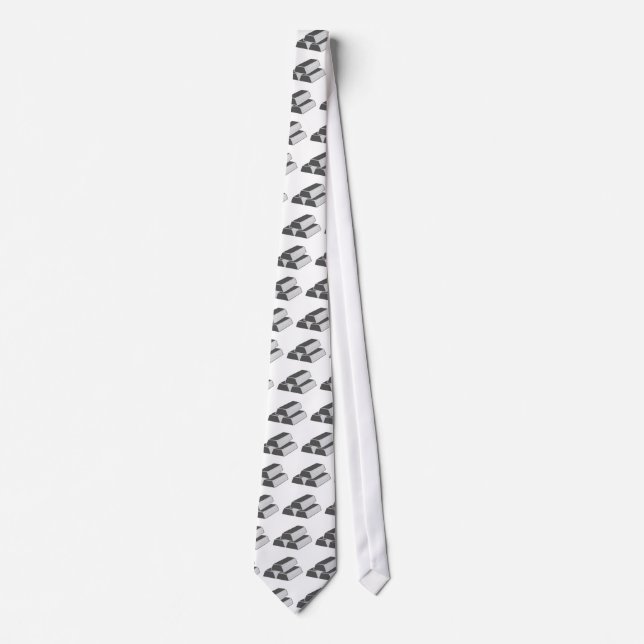 Silver Bricks Tie (Front)