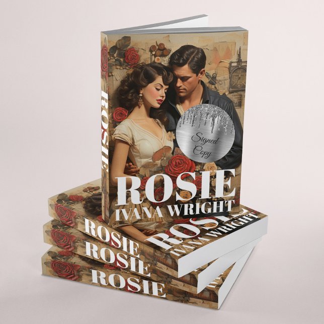 Silver Brushed Foil Faux Glitter Drip Signed Copy Classic Round Sticker (Signed Copy Classic Round Stickers)