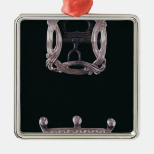 Silver buckles, English, late 18th century Metal Tree Decoration