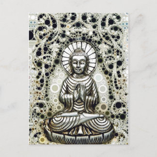 Silver Buddha Postcard
