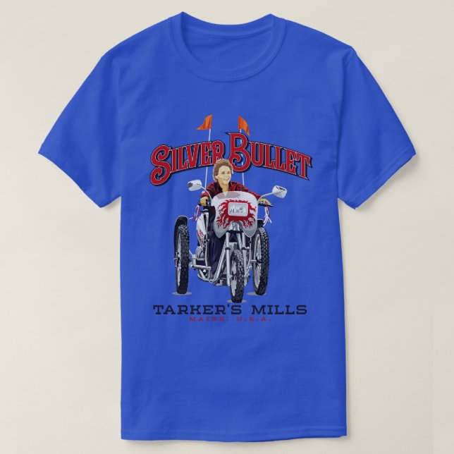 Silver Bullet Tarkers Mills T-Shirt (Design Front)