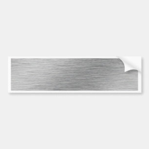 Silver Bumper Sticker