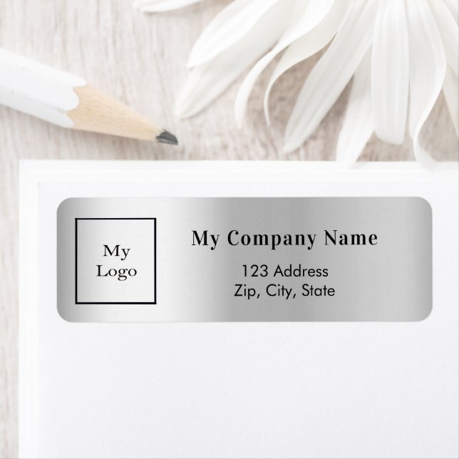 Silver business logo return address (Insitu)