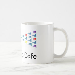 Silver Buzz Cafe Coffee Mug - White