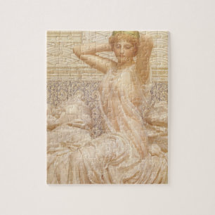 Silver by Albert Joseph Moore, Victorian Fine Art Jigsaw Puzzle