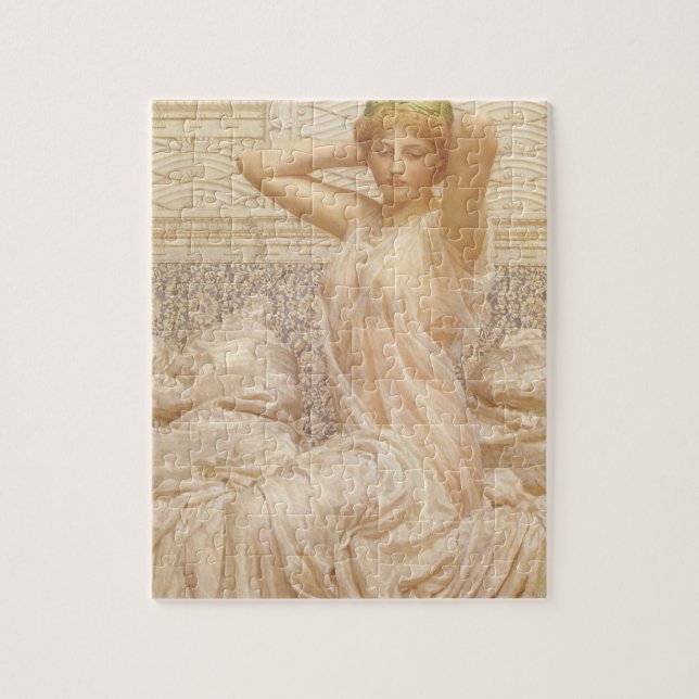 Silver by Albert Joseph Moore, Victorian Fine Art Jigsaw Puzzle (Vertical)