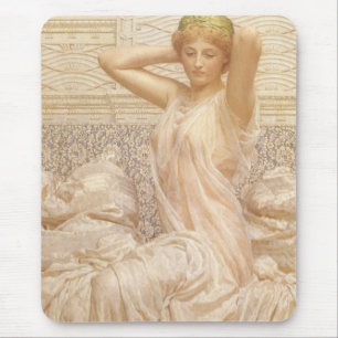 Silver by Albert Joseph Moore, Victorian Fine Art Mouse Mat