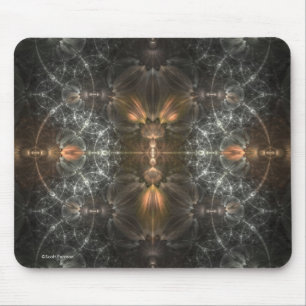 Silver Cages Mouse Mat