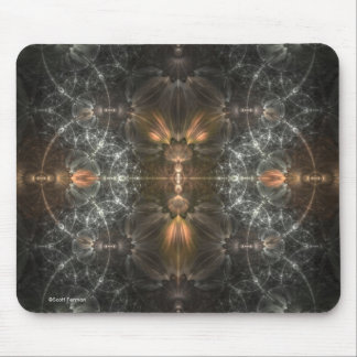 Silver Cages Mouse Mat