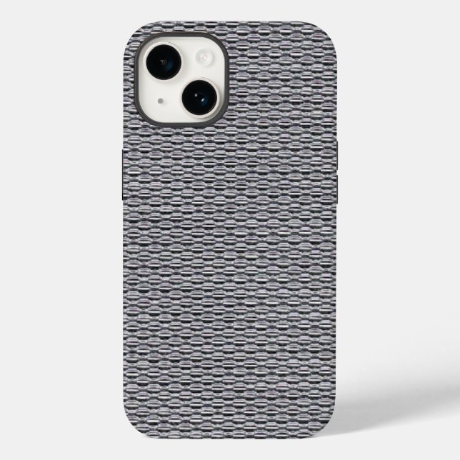 Silver Chainmaille Case-Mate iPhone Case (Back)