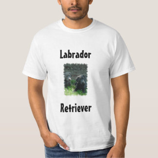 Silver & Charcoal Labrador Retriever Puppies T-Shirt