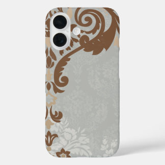 Silver Chocolate Elegant Phone Case