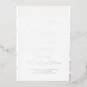 Silver Christmas Party