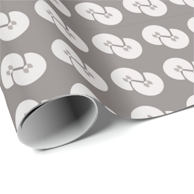 Silver classic wrapping paper for all occasions (Roll Corner)