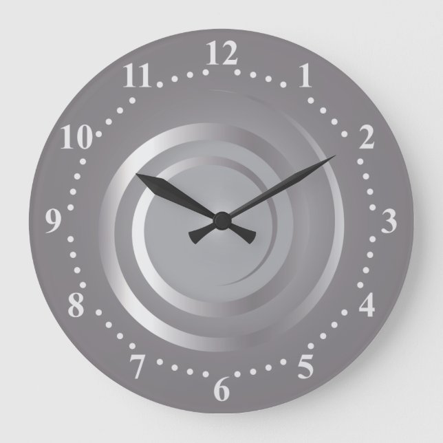 silver clock (Front)