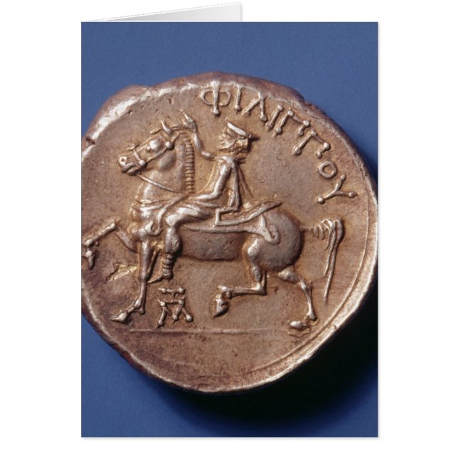Silver coin of Philip II of Macedon (Front)