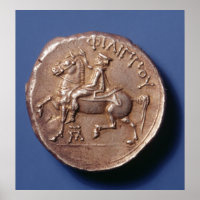 Silver coin of Philip II of Macedon