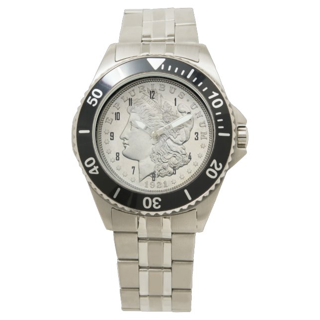 SILVER COIN (REPLICA) WATCH (Front)