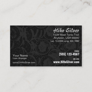 Silver Coins Business Card