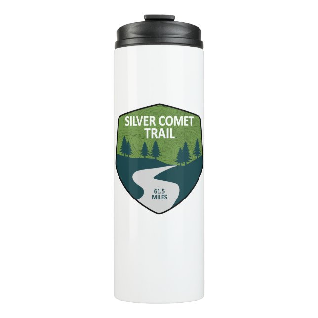 Silver Comet Trail Georgia Thermal Tumbler (Front)