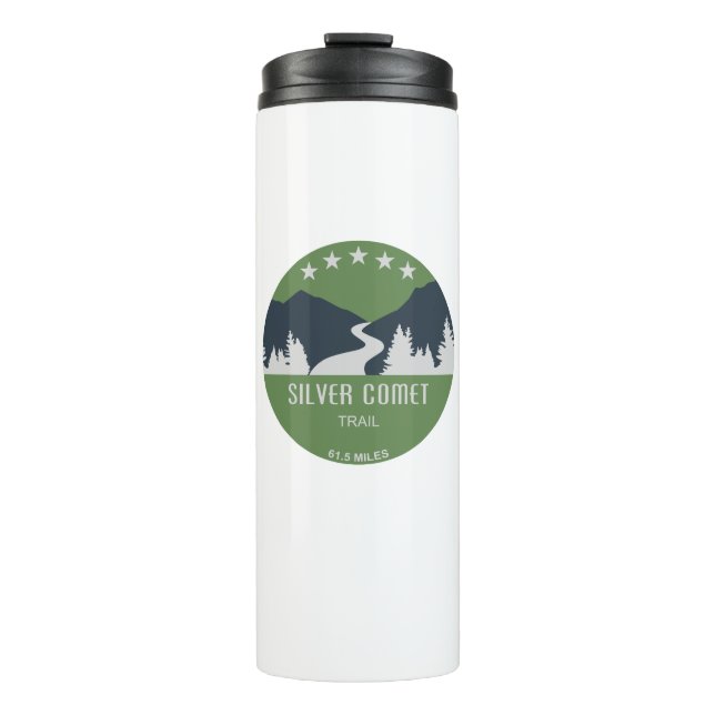 Silver Comet Trail Georgia Thermal Tumbler (Front)