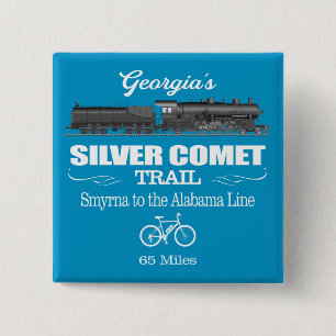 Silver Comet Trail (RT2) 15 Cm Square Badge