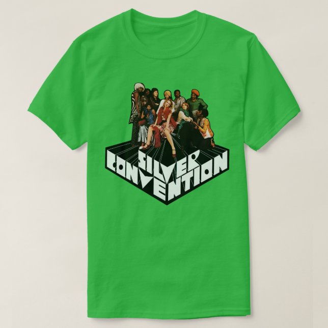 Silver Convention T-Shirt (Design Front)
